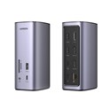 UGREEN Revodok Pro 312 12u1, 2xHDMI, DisplayPort, Thunderbolt 4, USB-C 3.2, USB-A 3.2, USB 3.0, RJ45, čitač kartica TF/SD, 3.5mm