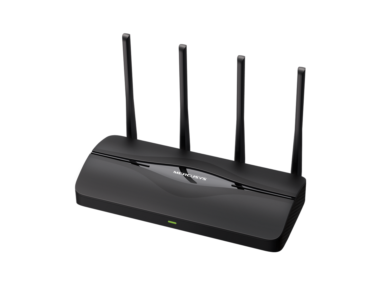 Mercusys BE3600 bežični usmjerivač (Duali-Band Wi-Fi 7 Router) 688Mbps/2880Mbps (2.4GHz/5GHz), 802.11be/ax/ac/a/b/g/n, 3×G-LAN, 1×G-WAN, 4x fiksne omni-direkcione antene