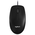 Logitech M100 optički miš, USB, crni (910-006652)