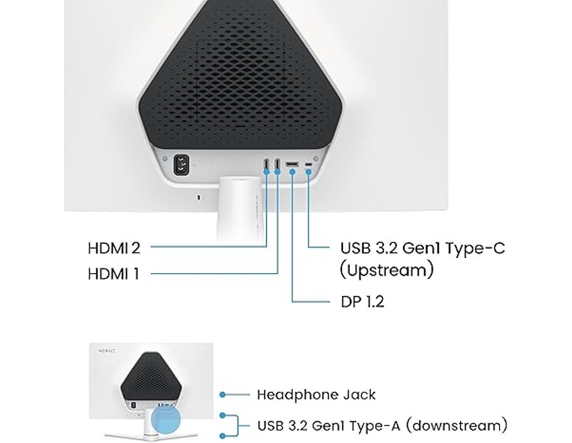 BenQ 27" EX271 FHD (1920x1080) IPS 16:9, 180Hz, 1000:1, 400 cd/m2, 1ms, HDMIx2, DP, USB-C, USB-Ax2, speaker, bijeli