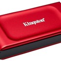 KINGSTON XS1000 eksterni SSD disk 2TB, USB 3.2 Gen 2 Type-C, USB-C to USB-A cable, crveni, SXS1000/2000G