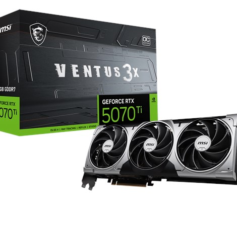 MSI GeForce RTX 5070 TI Ventus 3X OC 16GB GDDR7, PCIe 5.0, HDMI/3×DP