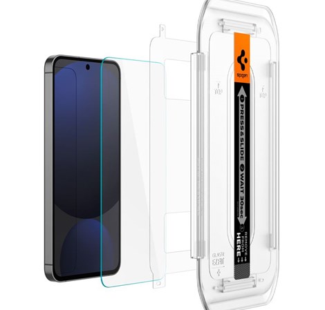 Spigen Glass tR EZ Fit 2 Pack, transparency - Samsung Galaxy A56 5G/S24 FE (AGL08729)