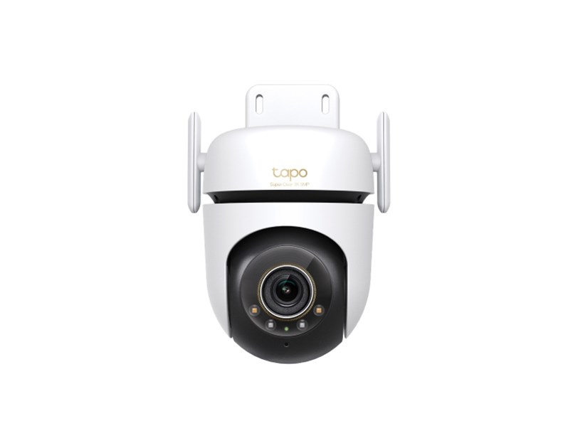 TP-Link Tapo C530WS kamera 3K 5MP(2880×1620) H.264, 360° /130° Pan/Tilt, Starlight-Color Night Vision, microSD, dvosmjerni audio, detekcija pokreta, vodootporna IP66, Wi-Fi, Tapo app