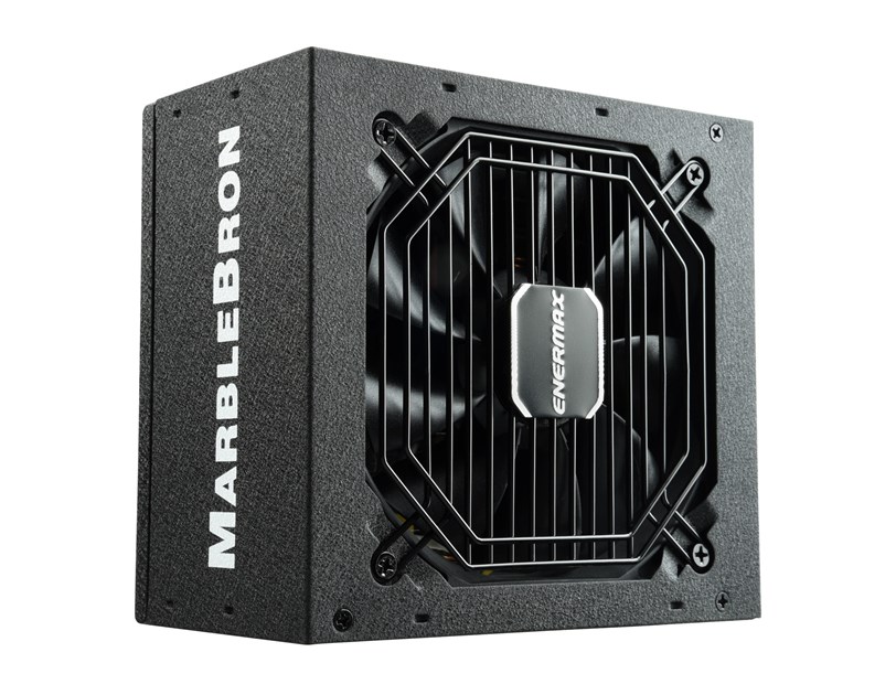 Enermax 650W MarbleBron II, ATX 3.1, 80+ BRONZE, polu-modularno, aktivan PFC, 2×PCIe, 5×SATA, 24-pina, 120mm ventilator