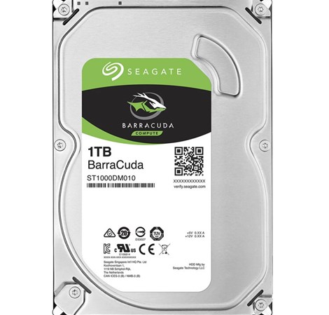 Seagate Barracuda 1TB SATA3, 7200rpm, 256MB cache (ST1000DM014)