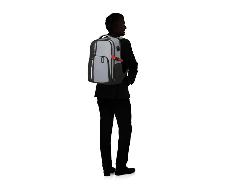 Samsonite ruksak Biz2Go za prijenosnike do 15,6", 22,5 L, sivi