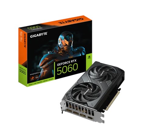 Gigabyte GeForce RTX 5060 Windforce Max OC 8GB GDDR7, 8GB GDDR7/128-bit, PCIe 5.0x16, HDMI/3×DP