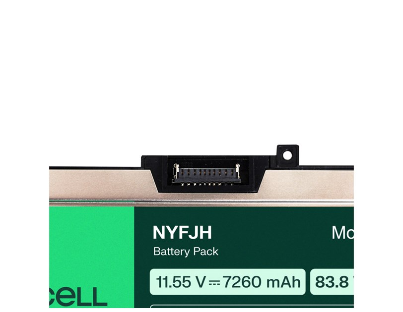 Green Cell (DE165) baterija NYFJH-6C 0NYFJH 0RY3F9 0VRX0J, 7260mAh 11.55V, za Dell Precision 15 7530 7540 7740