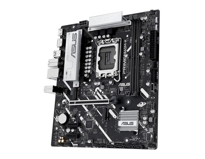 Asus MB Prime B860M-K WIFI, S.1851, 2xDDR5/8400(OC), 2.5G-LAN, HDMI/DP, mATX