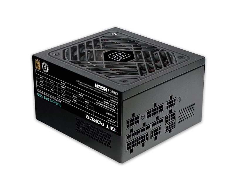 BIT FORCE napajanje 750W 80+ BRONZE FUSION BPS-750 modularno, ATX 3.1, PCI-E 5.1