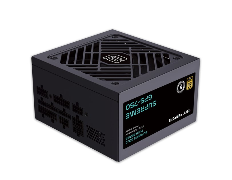 BIT FORCE napajanje 750W 80+ GOLD SUPREME GPS-750, modularno, ATX 3.1, PCI-E 5.1, FDB