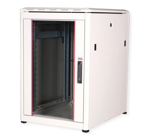 Roline 19" 16U 600×800×890 Pro podni ormar, sivi