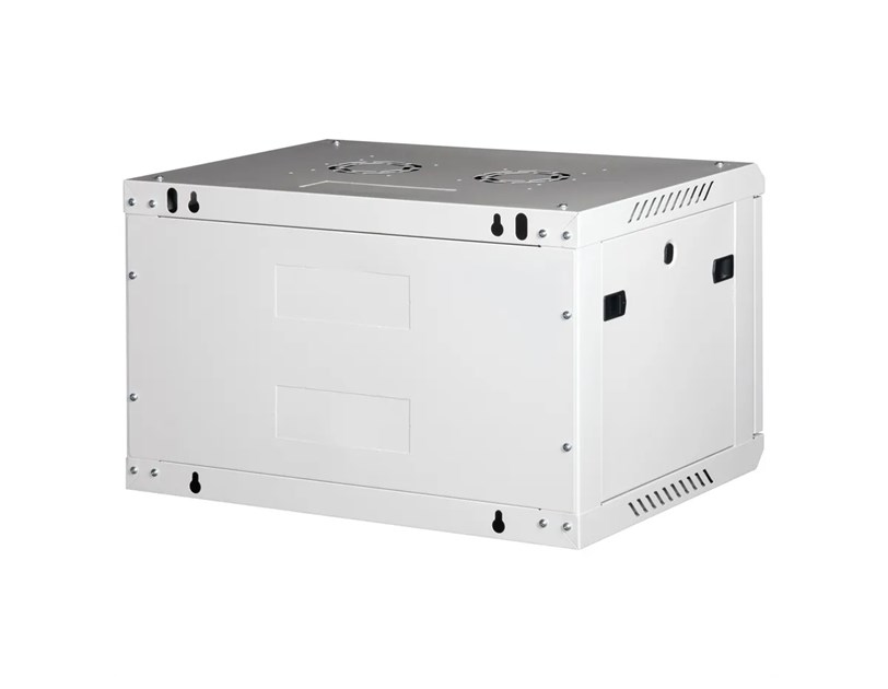 Roline 19" 6U 600×450×379 Basic Plus zidni ormar, sivi