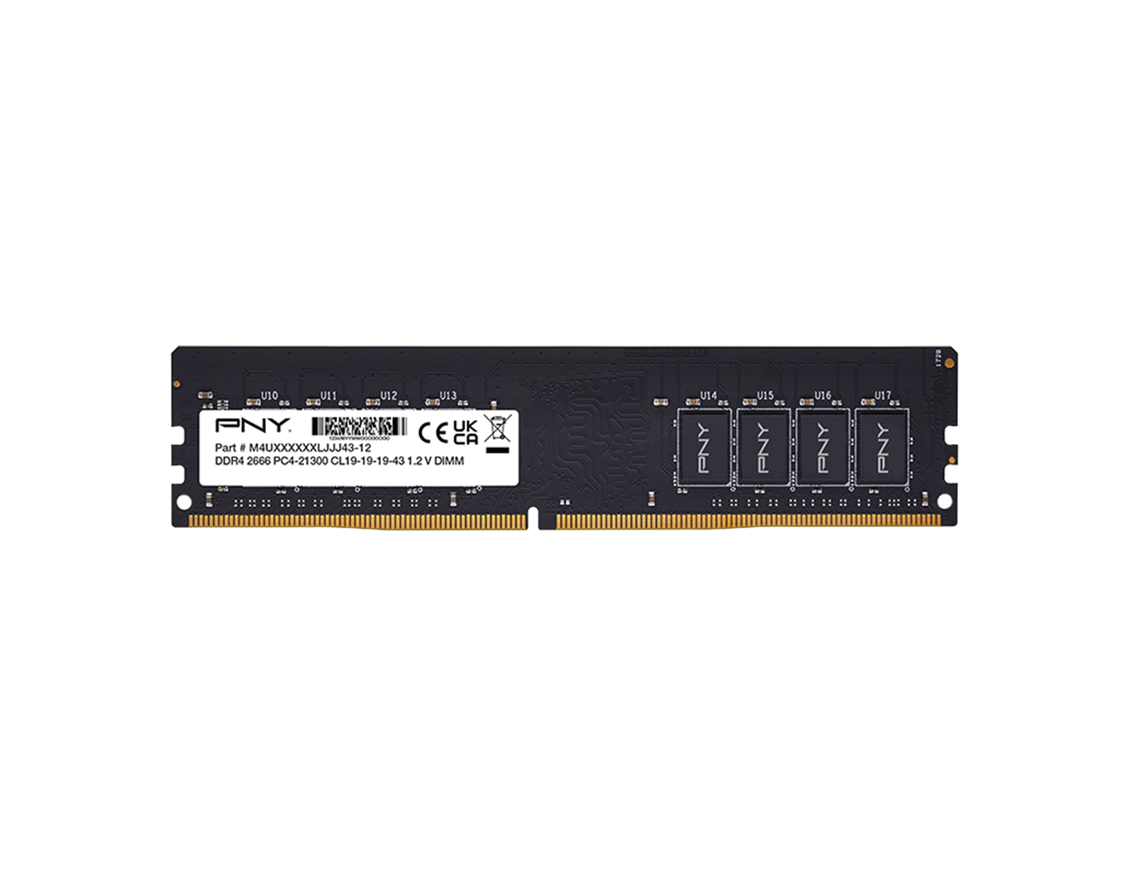 PNY DIMM 16GB DDR4 2666MHz (MD16GSD42666-SB)