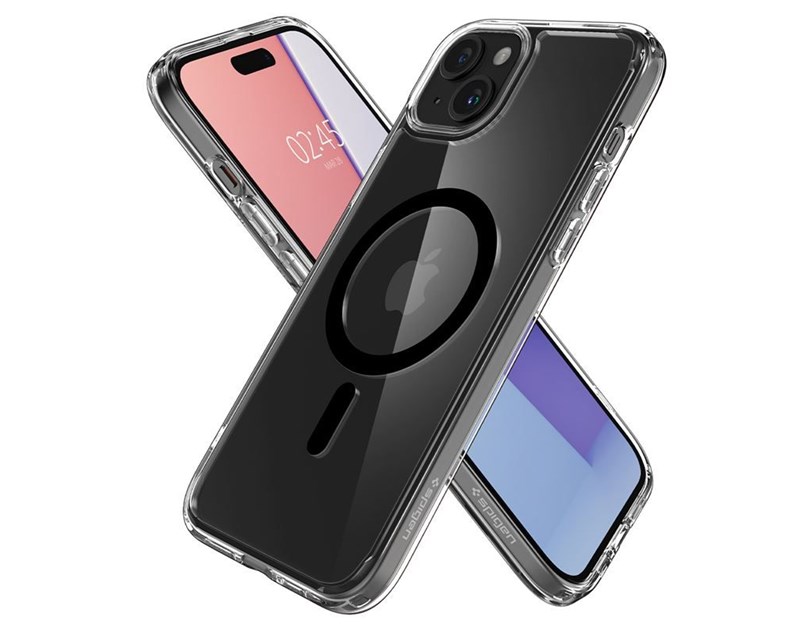 Spigen Ultra Hybrid MagSafe, black - iPhone 15