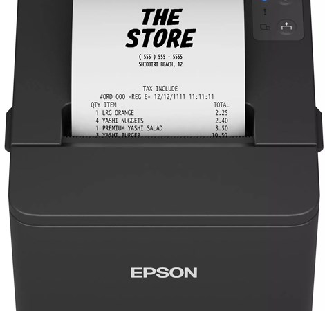 Epson pisač TM-T20IV (101)USB, PS, Blk, EU + serijski, C31CL47101