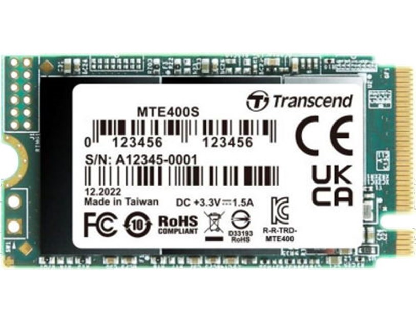 Transcend 2TB SSD M.2 2242 MTE400S PCIe Gen3×4  (TS2TMTE400S) - bez ambalaže