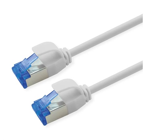 Roline S/FTP (PiMF) Cat.6a Data Center mrežni kabel (Class EA), Slim, LSOH, tangle free, sivi, 10m