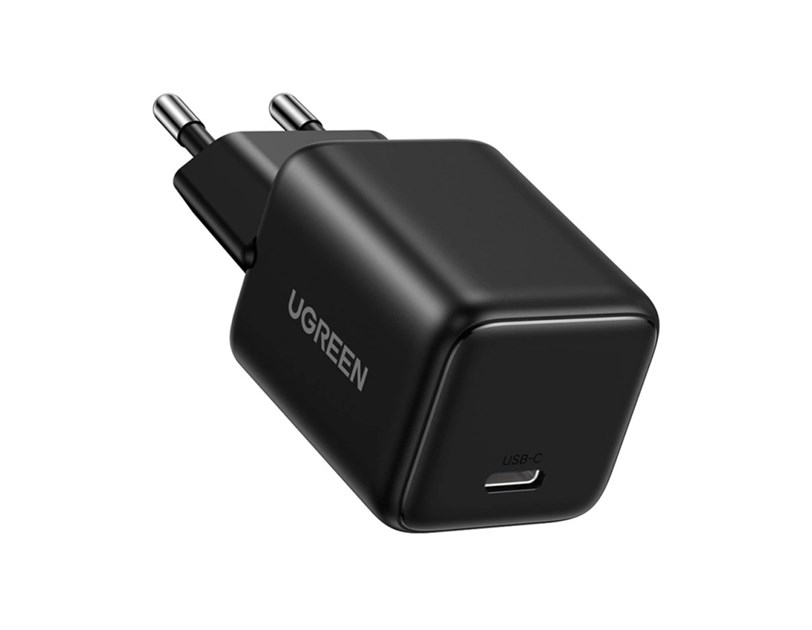 UGREEN kućni punjač 30W, USB C, GaN, crni