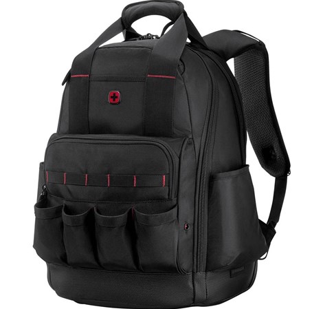 Wenger ruksak Tool Backpack Advanced sa pretincom za alat i prijenosnik do 16, crni