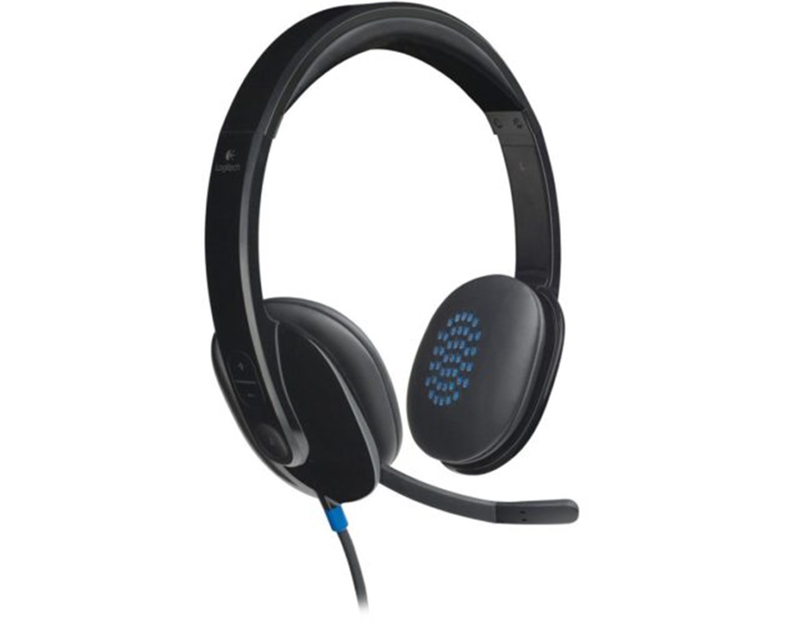 Logitech H540 stereo slušalice s mikrofonom, USB (981-000480)