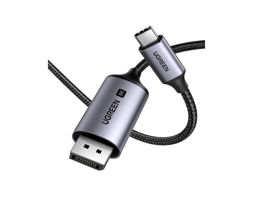 UGREEN kabel , USB C (M) na Displayport (M), 2m, 8K@60Hz, crni