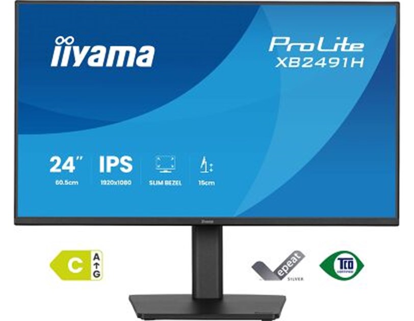 IIYAMA 24" XB2491H-B1 FHD (1920×1080) IPS, Pivot, 120Hz, 1ms, 350 cd/m2, HDMI/DP, crni
