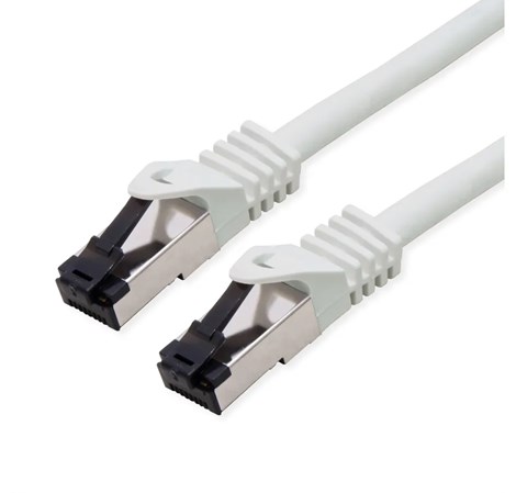 Roline VALUE S/FTP mrežni kabel Cat.8 (Class I), LSOH, stranded, 1.0m, sivi