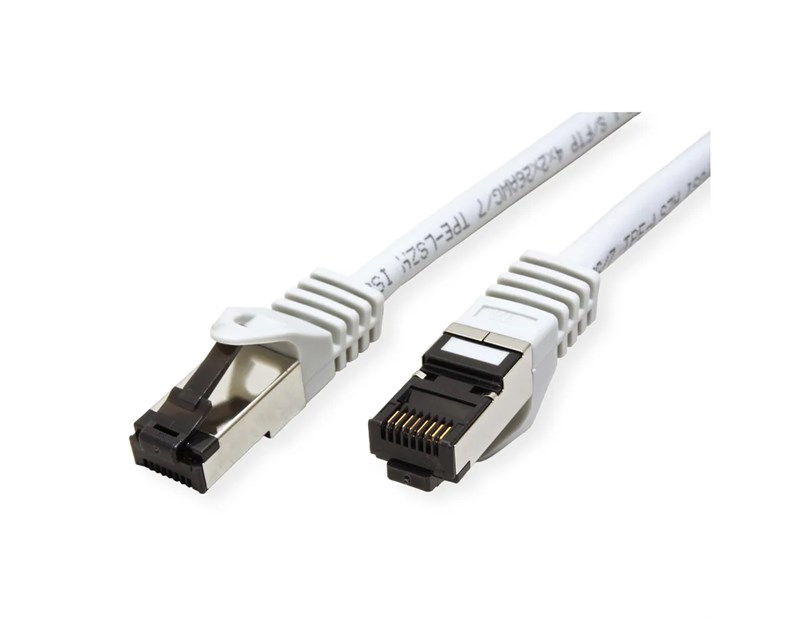 Roline VALUE S/FTP mrežni kabel Cat.8 (Class I), LSOH, stranded, 3.0m, sivi