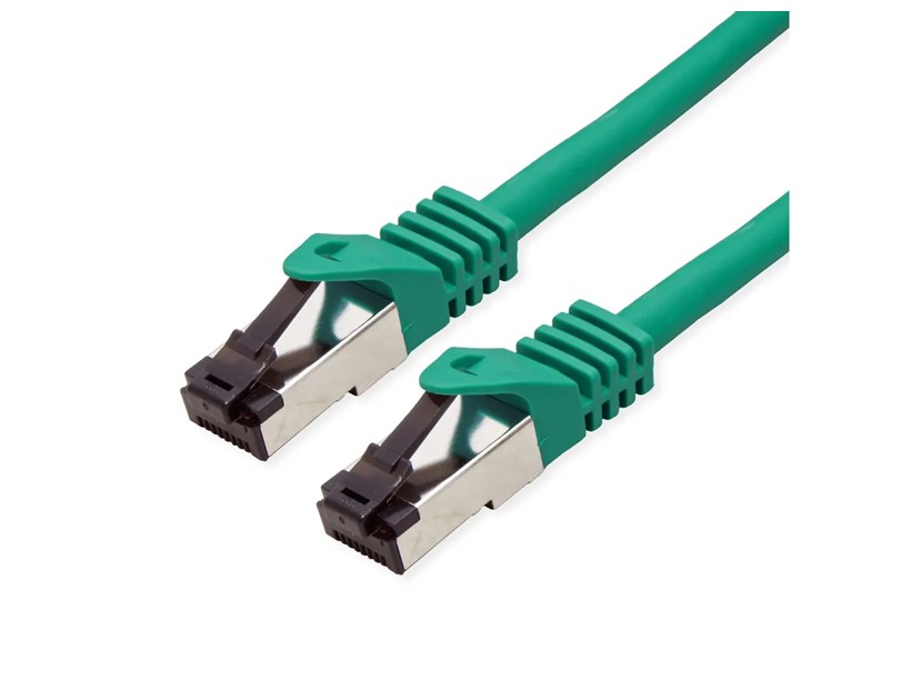 Roline VALUE S/FTP mrežni kabel Cat.8 (Class I), LSOH, stranded, 3.0m, zeleni