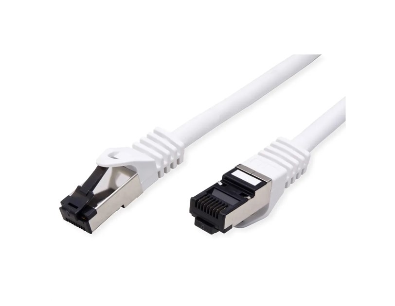 Roline VALUE S/FTP mrežni kabel Cat.8 (Class I), LSOH, stranded, 3.0m, bijeli