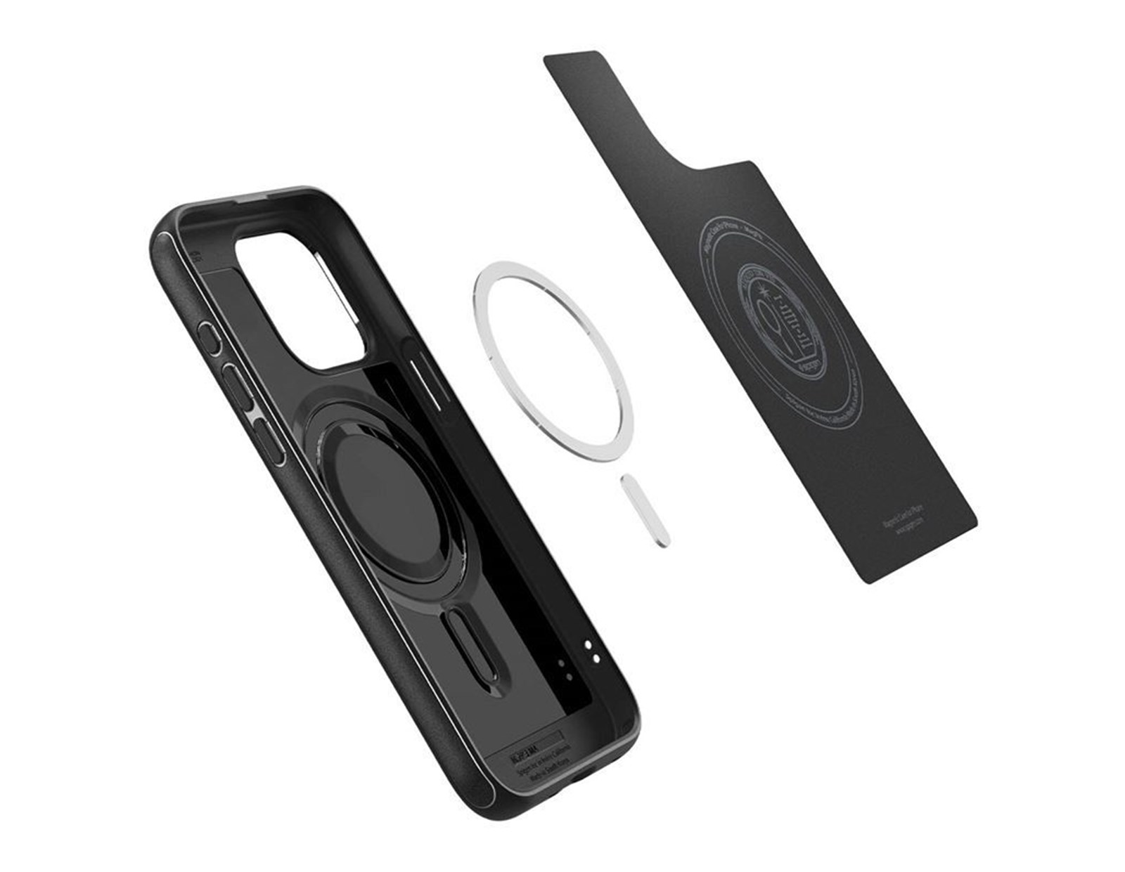 Spigen Mag Armor MagSafe, matte black - iPhone 15 Pro Max