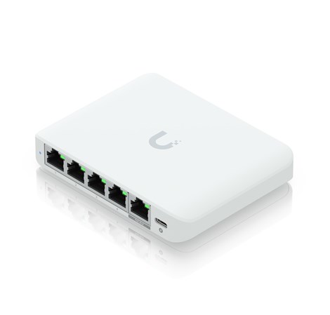 Ubiquiti UniFi Switch Flex Mini, 5-portni upravljivi swtich, 2.5 gigabit, PoE