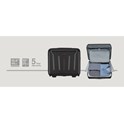Wenger kofer Amplix, na kotačima sa pretincem za prijenosno računalo 15,6'' 25 L, dimenzije 37x25,5x1,5, crna