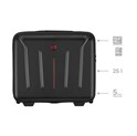 Wenger kofer Amplix, na kotačima sa pretincem za prijenosno računalo 15,6'' 25 L, dimenzije 37x25,5x1,5, crna