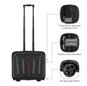 Wenger kofer Amplix, na kotačima sa pretincem za prijenosno računalo 15,6'' 25 L, dimenzije 37x25,5x1,5, crna