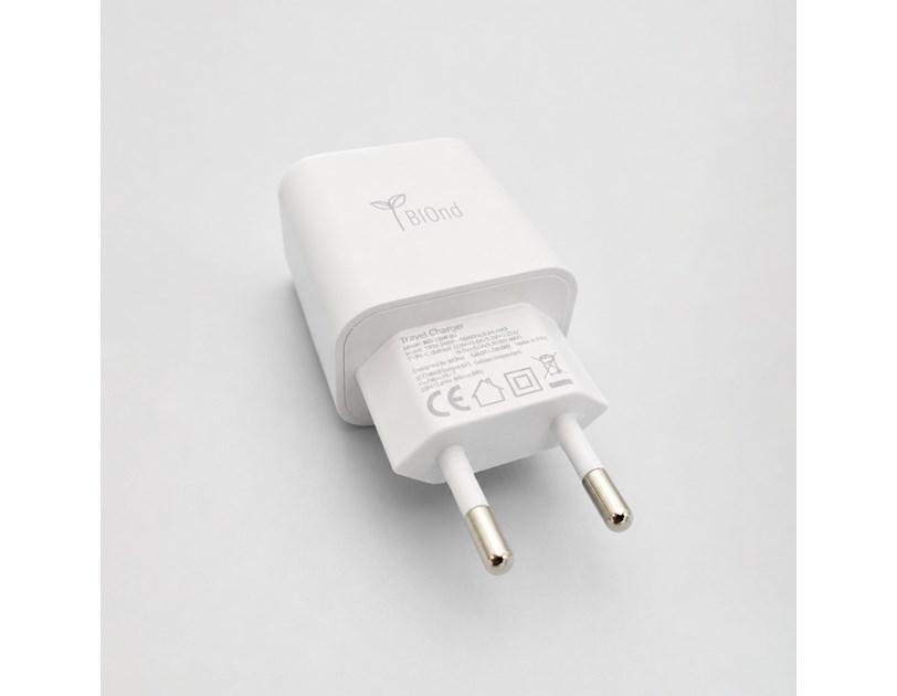 BIOnd USB-C zidni punjač, 20W, bulk