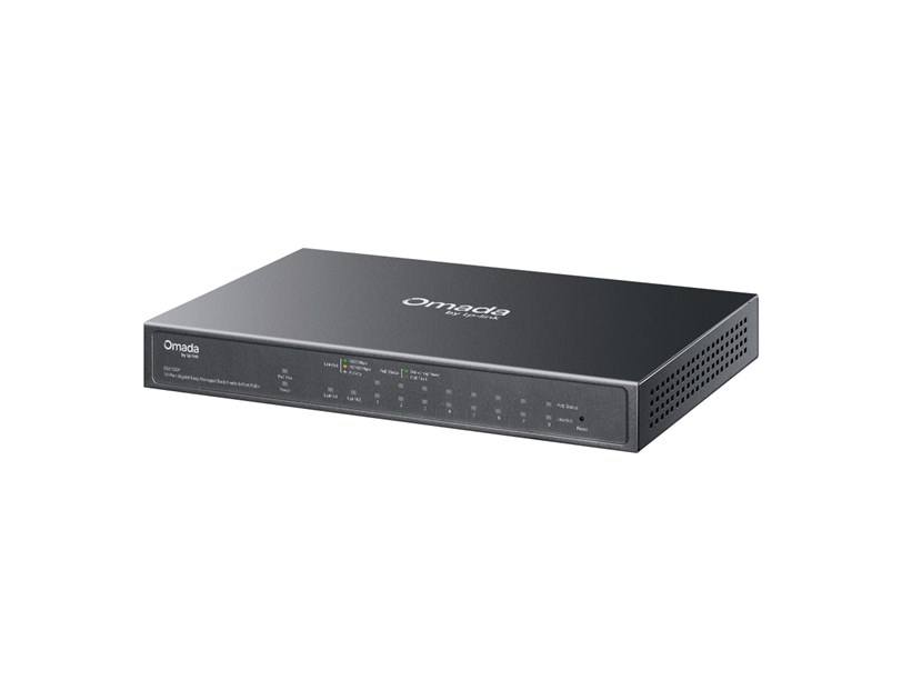 TP Link Omada 10-Port Gigabit Easy managed preklopnik (Switch) with 8-Port PoE+