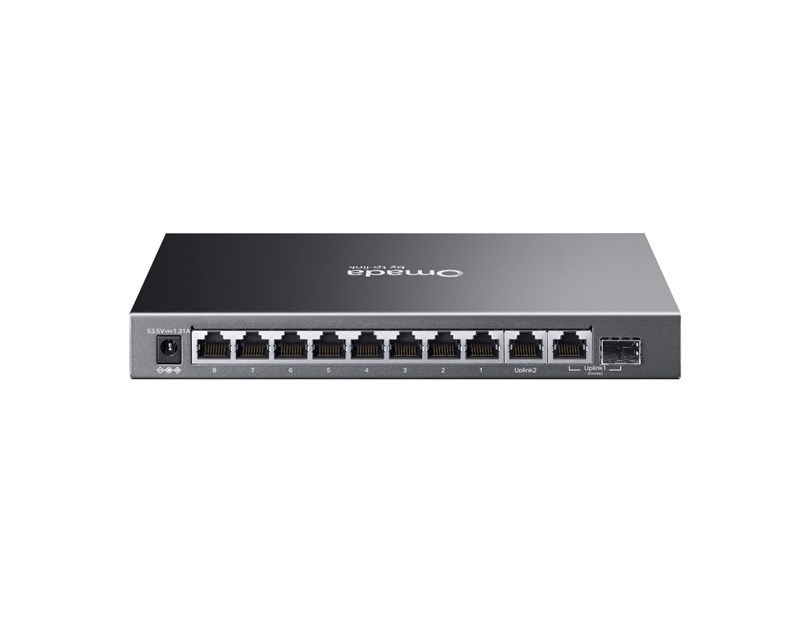TP Link Omada 10-Port Gigabit Easy managed preklopnik (Switch) with 8-Port PoE+
