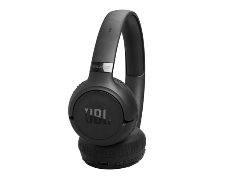 JBL Tne 680NC, naglavne bežične slušalice, bluetooth, ANC, crne