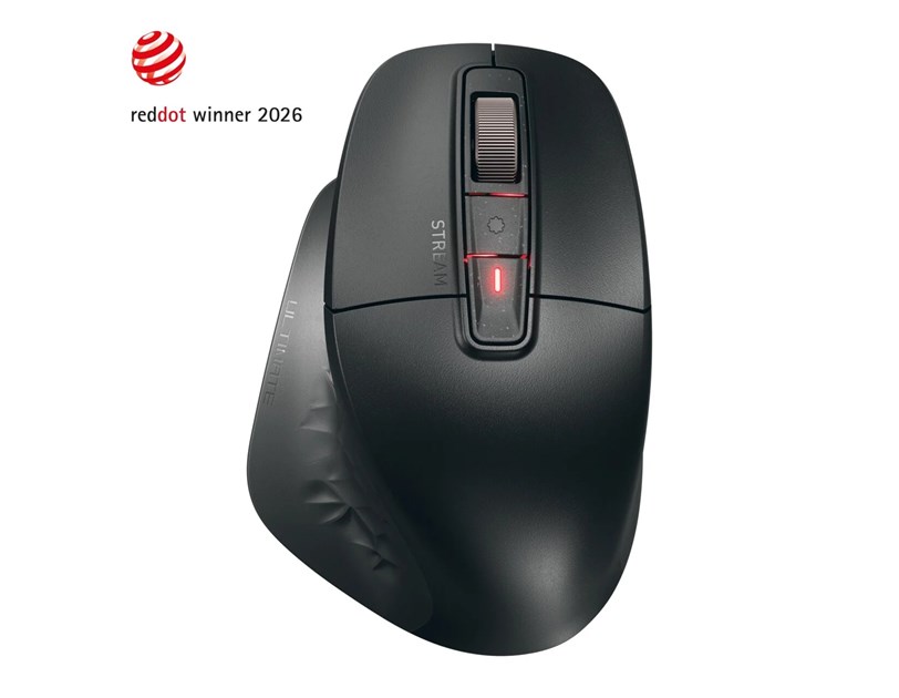 Cherry STREAM ULTIMATE ergonomski miš, crni