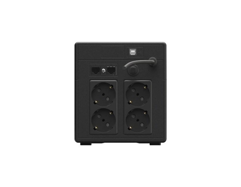 Green Cell UPS (UPSLP480) 750VA/480W, Pure sine wave, Line Interactive AVR, PowerProof with LCD
