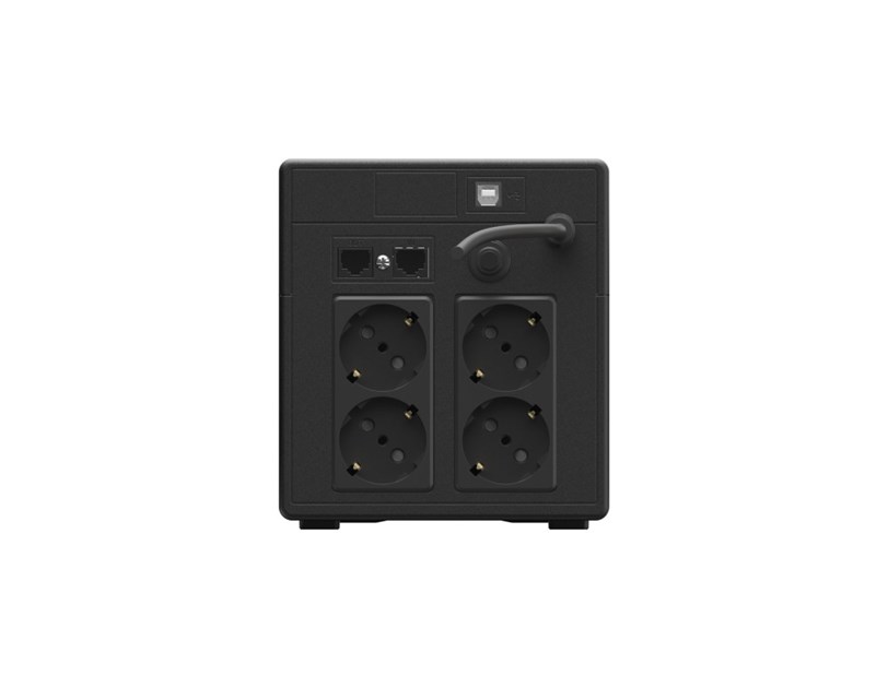 Green Cell UPS (UPSLP700) 1000VA/700W, Pure sine wave, Line Interactive AVR, PowerProof with LCD