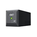 Green Cell UPS (UPSLP700) 1000VA/700W, Pure sine wave, Line Interactive AVR, PowerProof with LCD