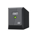 Green Cell UPS (UPSLP1050) 1500VA/1050W, Pure sine wave, Line Interactive AVR, PowerProof with LCD