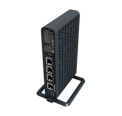 MikroTik hAP be lite (A42G-HbeP) (2026) Wi-Fi 7 Ruter, 3x 10/100/1000 Ethernet, 2.5G Ethernet, Dual-Band, 512MB RAM, 2xUSB-A, USB-C, metalno kućište, ARM