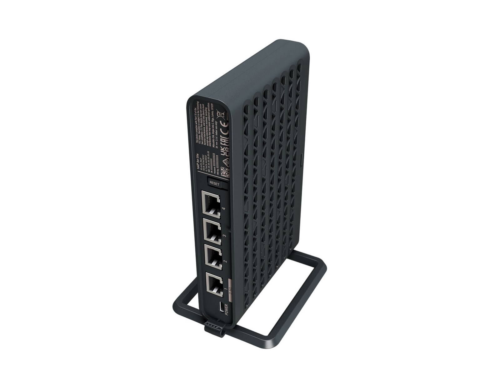 MikroTik hAP be lite (A42G-HbeP) (2026) Wi-Fi 7 Ruter, 3x 10/100/1000 Ethernet, 2.5G Ethernet, Dual-Band, 512MB RAM, 2xUSB-A, USB-C, metalno kućište, ARM