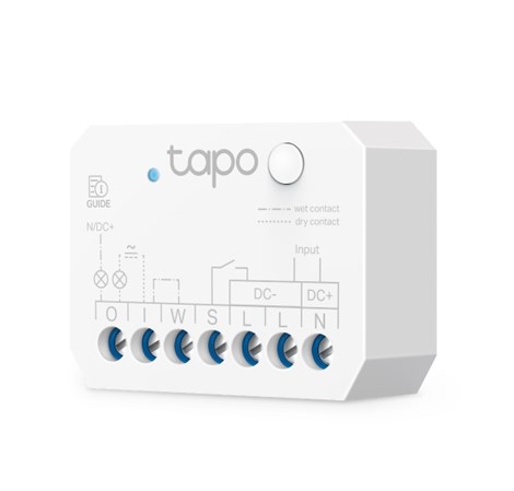TP-Link Tapo S110E Smart Switch Module  2.4GHz, 802.11b/g/n, Bluetooth, Tapo app, Wi-Fi kontrola, Timer/Schedule postavke, Amazon Alexa/Google Assistant
