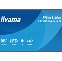 IIYAMA 98" LE9864UHS-B1AG 4K UHD (3840x2160) VA Signage 24/7, 500 cd/m2, 5000:1, Android OS 14, iiShare, iiControl, iiSignage2